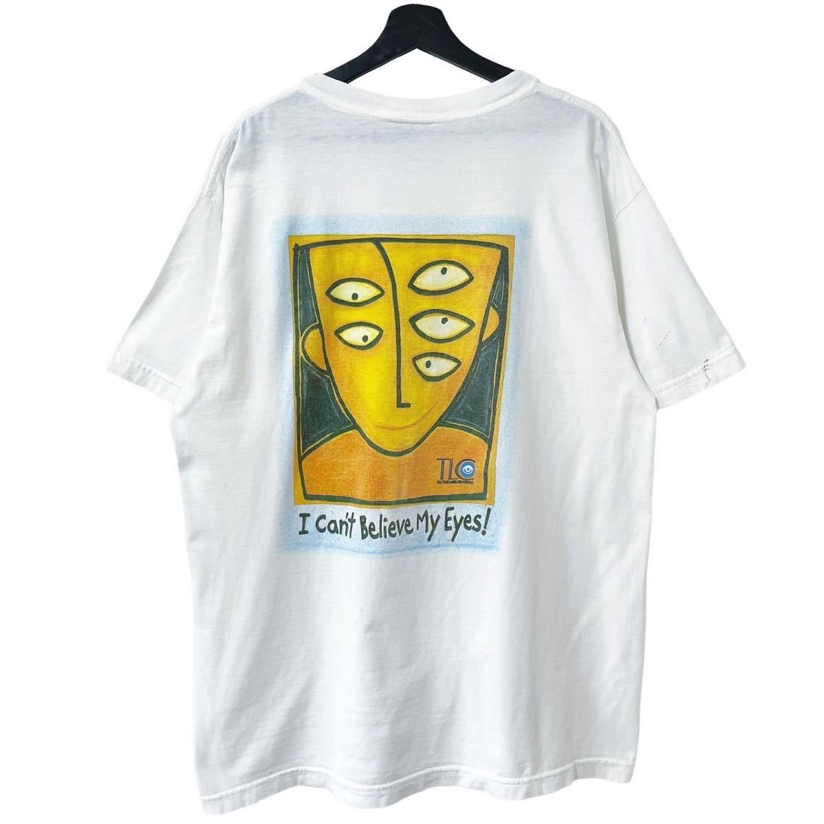 ■激レア■90s 00s TLC THE LASER CENTER INC 企業 アート Tシャツ XL レーシック専門医院 眼科 PICASSO ピカソ ビンテージ