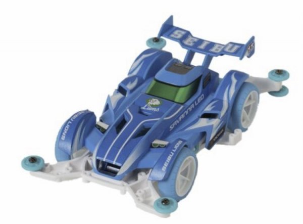 新品未開封　サバンナレオ　ミニ四駆　埼玉西武ライオンズ　プラモデル