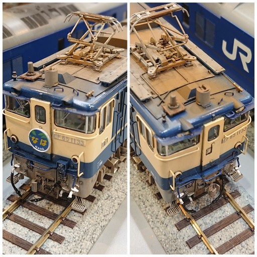 100%本物 シリーズ“激仕業” KATO EF65-1000番台 後期形(1-306 機関車