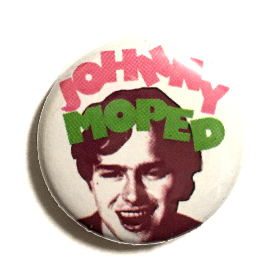25mm 缶バッジ Johnny Moped Smile Damned captain Sensible Power Pop パワーポップ Punk パンク Killed By Death_画像1