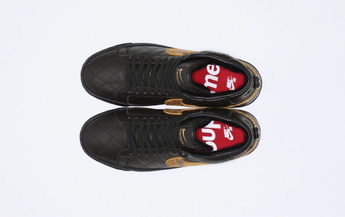 Supreme Nike SB Blazer Mid Black シュプリーム ナイキ Supreme Nike SB Blazer Mid Black シュプリーム ナイキ