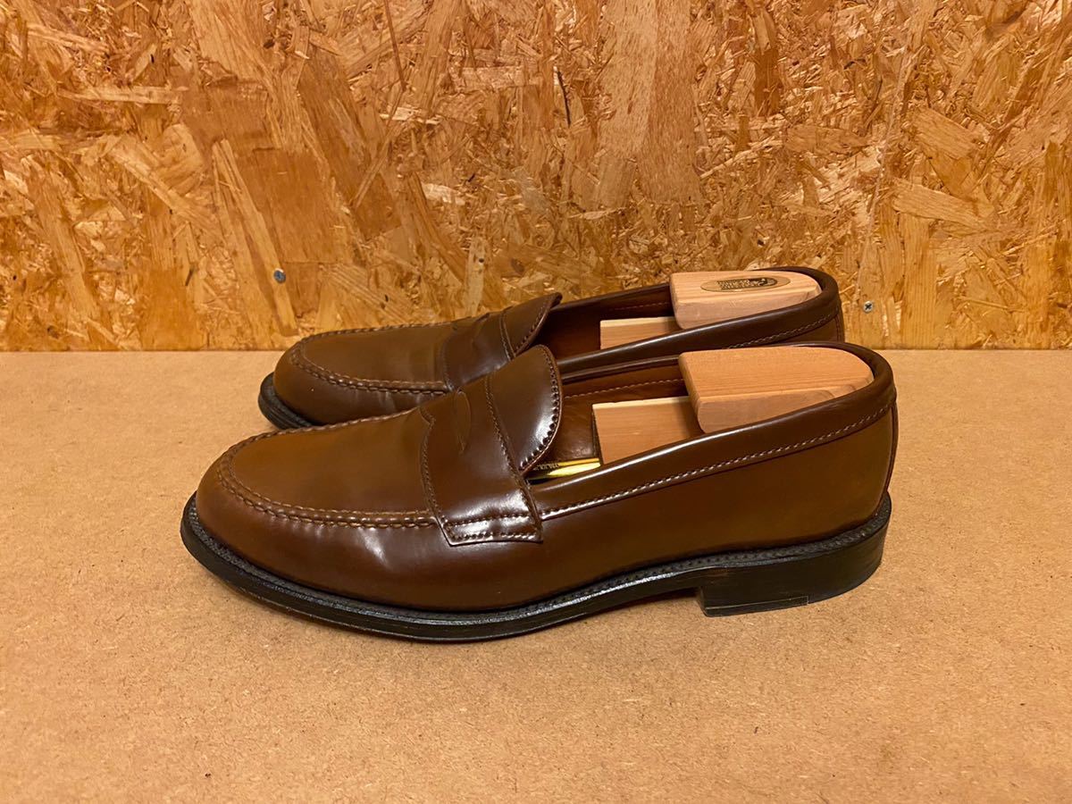 美品 希少カラー / Alden collection / 67540 コインローファー ラベロ