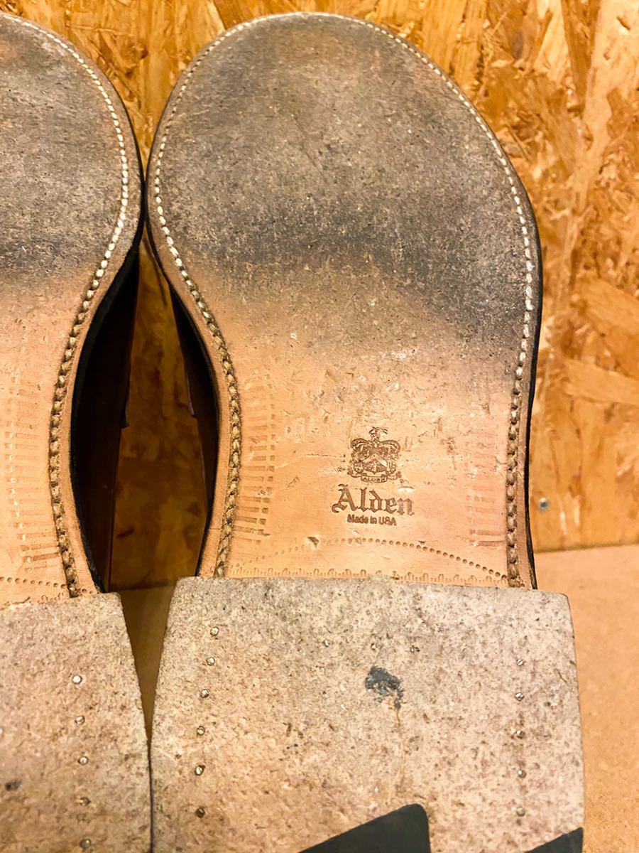 美品 希少カラー / Alden collection / 67540 コインローファー ラベロ