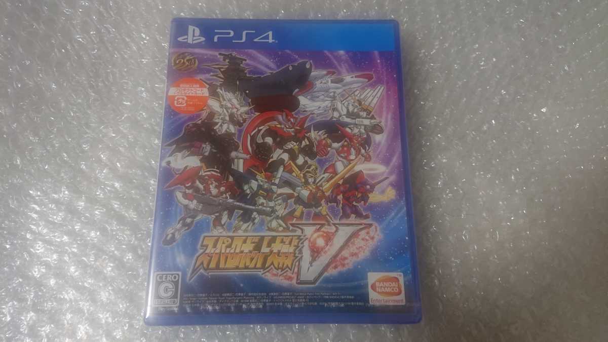 新品未開封品【PS4】スーパーロボット大戦V [通常版］美品　貴重　コレクション品_画像1