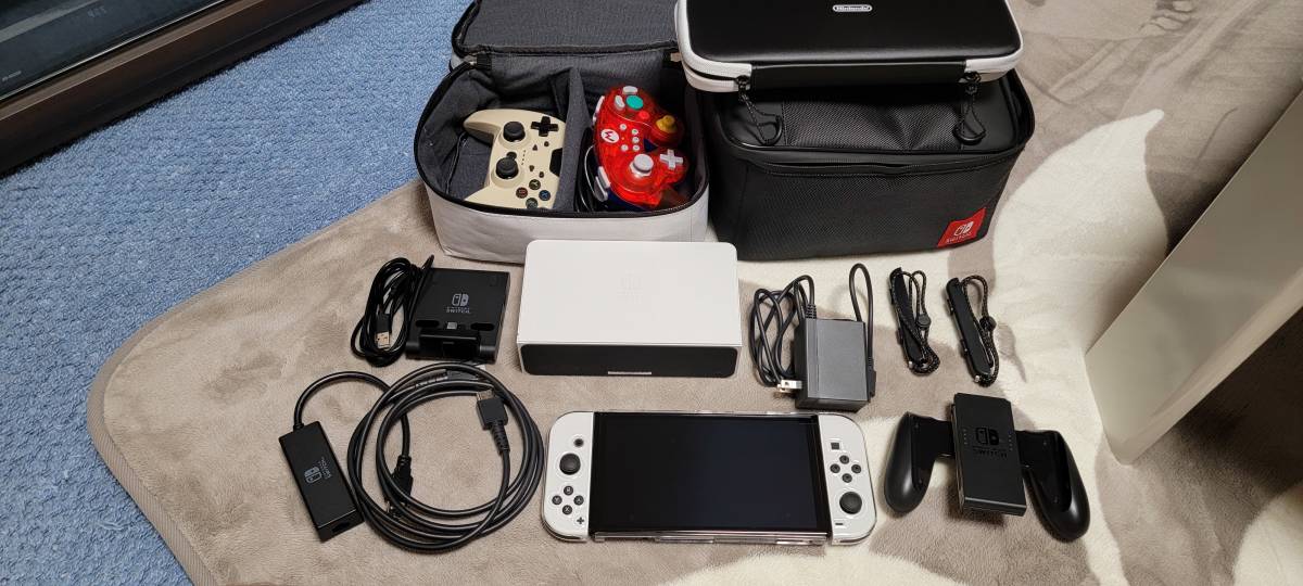 任天堂 スイッチ Nintendo switch 有機ELモデル ホワイト HORI公式