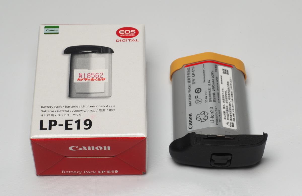 Canon キャノン LP-E19 純正バッテリー 劣化なし 極上品 - www.dloy.com.my