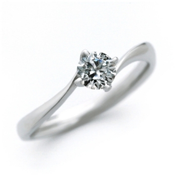 婚約指輪 安い プラチナ ダイヤモンド リング 0.5カラット 鑑定書付 0.50ctup Eカラー VVSクラス 3EXカット H&C CGL_画像1