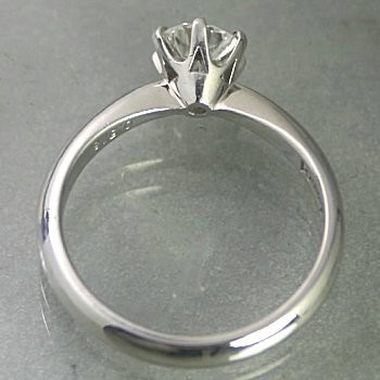 婚約指輪 安い プラチナ ダイヤモンド リング 0.2カラット 鑑定書付 0.210ct Fカラー VS1クラス 3EXカット H&C CGL_画像2