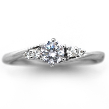 婚約指輪 プラチナ ダイヤモンド リング 0.2カラット 鑑定書付 0.257ct Dカラー IFクラス 3EXカット H&C CGL