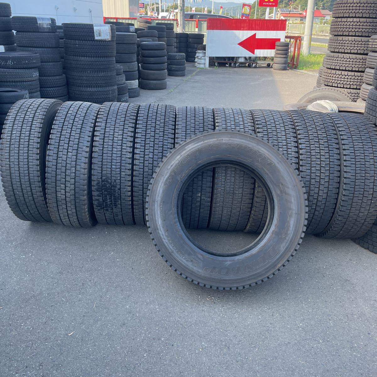 275/70R22.5 ダンロップ 激安美品 10本セット:125000円