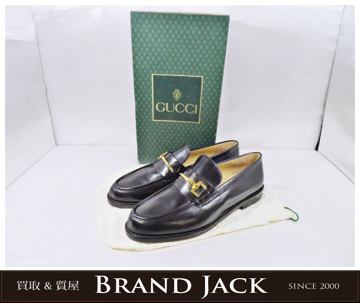 名作 【極上美品】GUCCI グッチ 王道 ホースビット ローファー 37 1/2C
