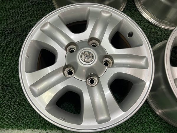 ヤフオク! - トヨタ純正 ランクル100 純正アルミホイール 17...