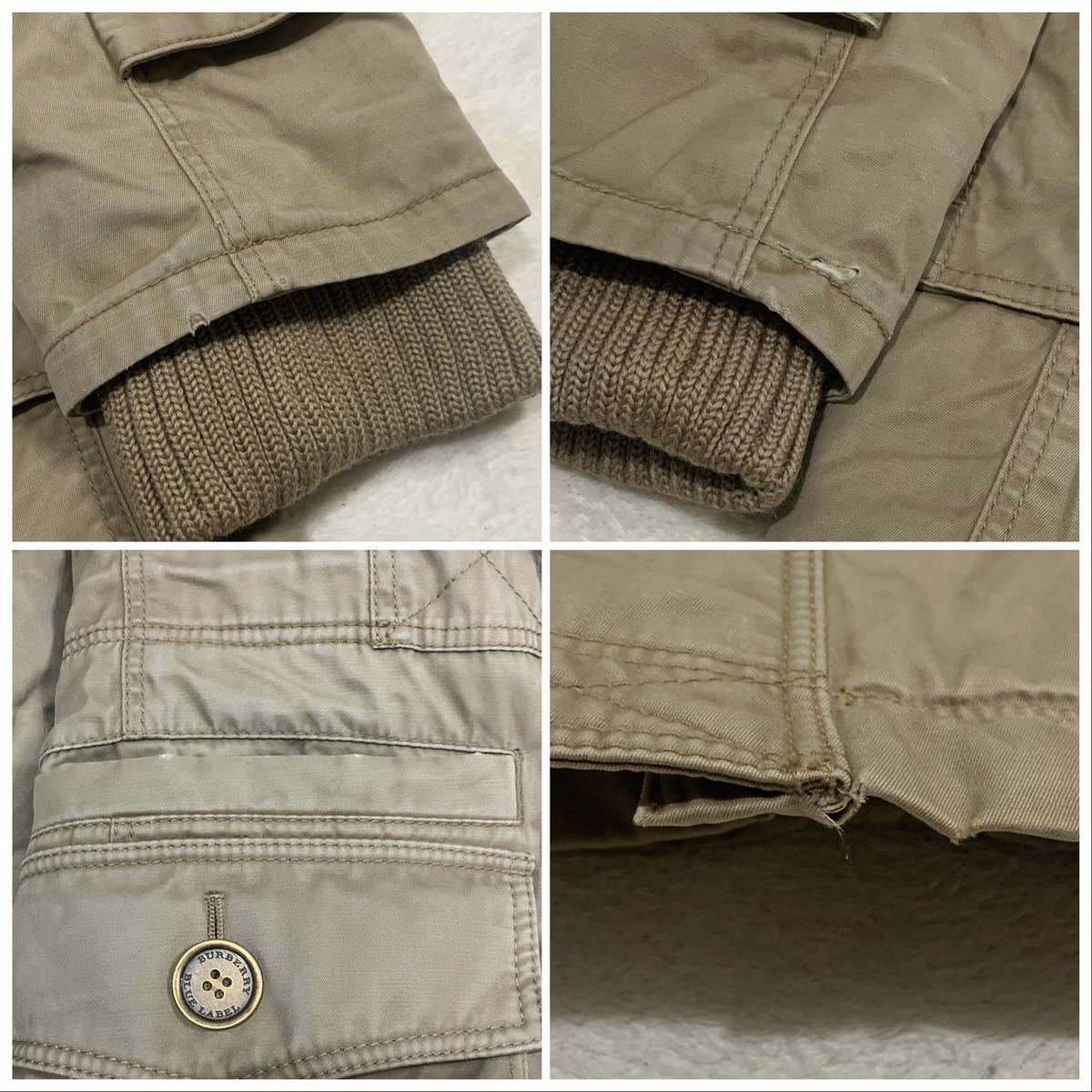 BURBERRY BLUE LABEL バーバリーブルーレーベル モッズコート BURBERRY BLUE LABEL バーバリーブルーレーベル モッズコート