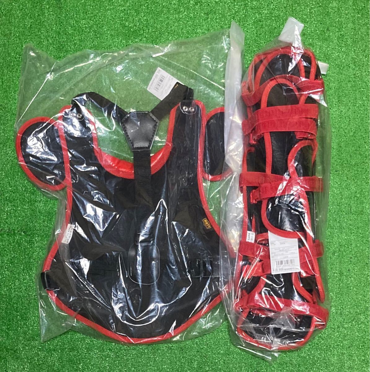 新品未使用 ジュニア 少年軟式 野球 キャッチャー プロテクター