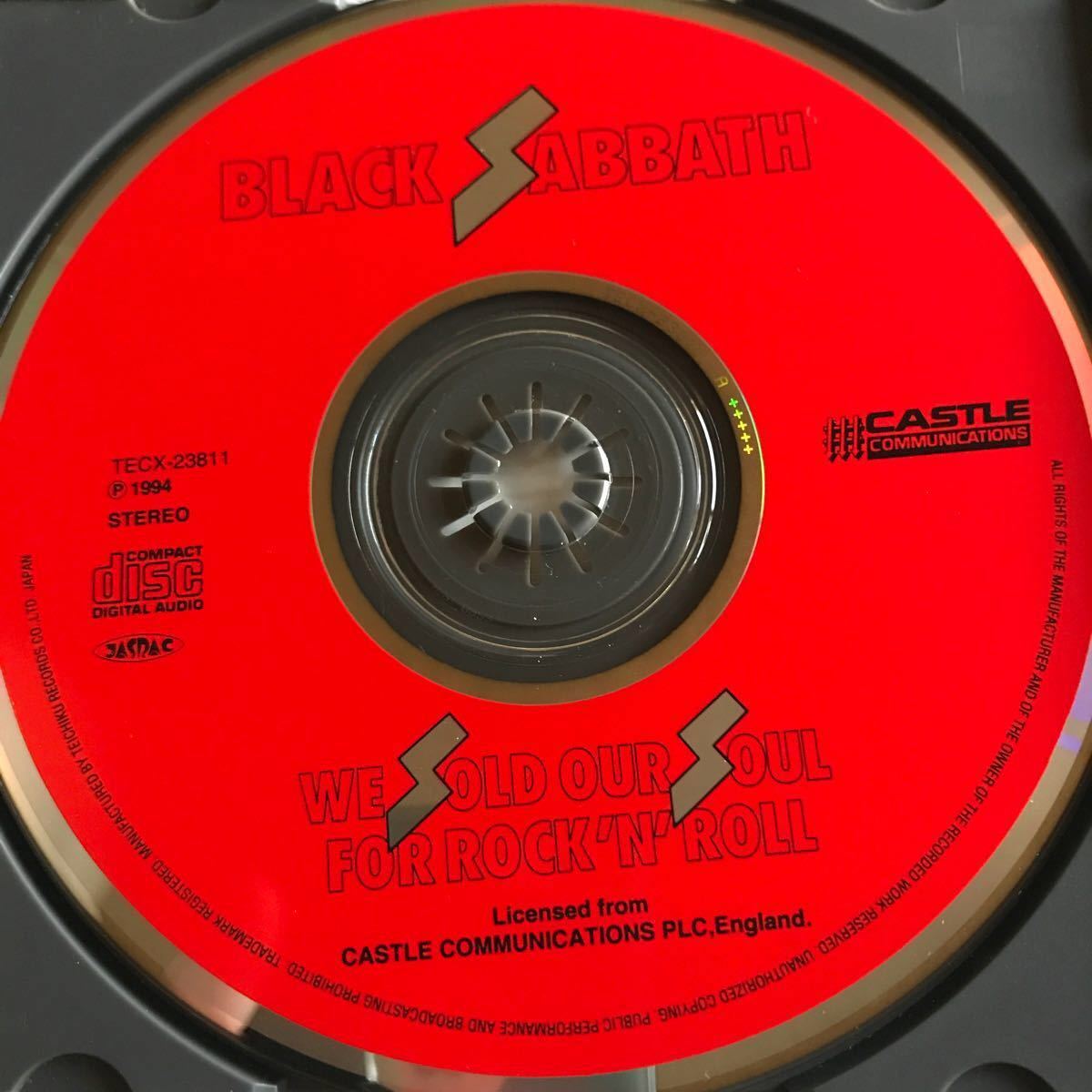 ◆ブラックサバス･BLACK SABBATH/ブラックサバス･アンソロジー  ★帯付き (国内盤･CD) 