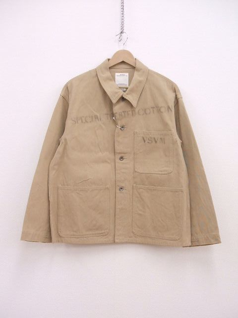 2-1024M∞ VISVIM BAKER COVERALL ベイカーカバーオール ジャケット