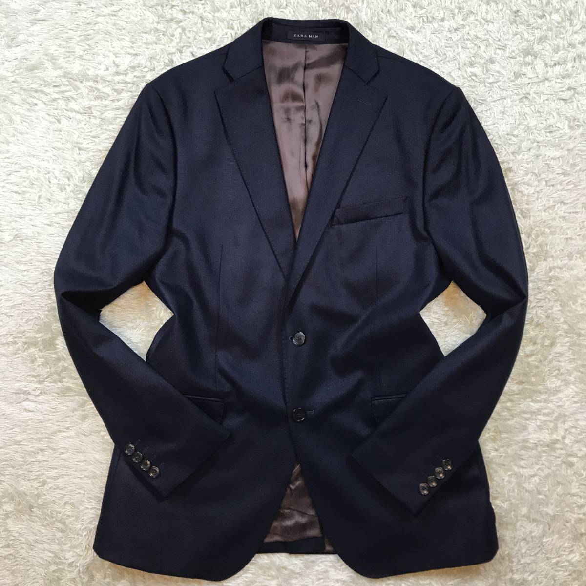 ヤフオク! - 【美品/希少XL】ザラマン【圧巻の裏地】ZARA MAN