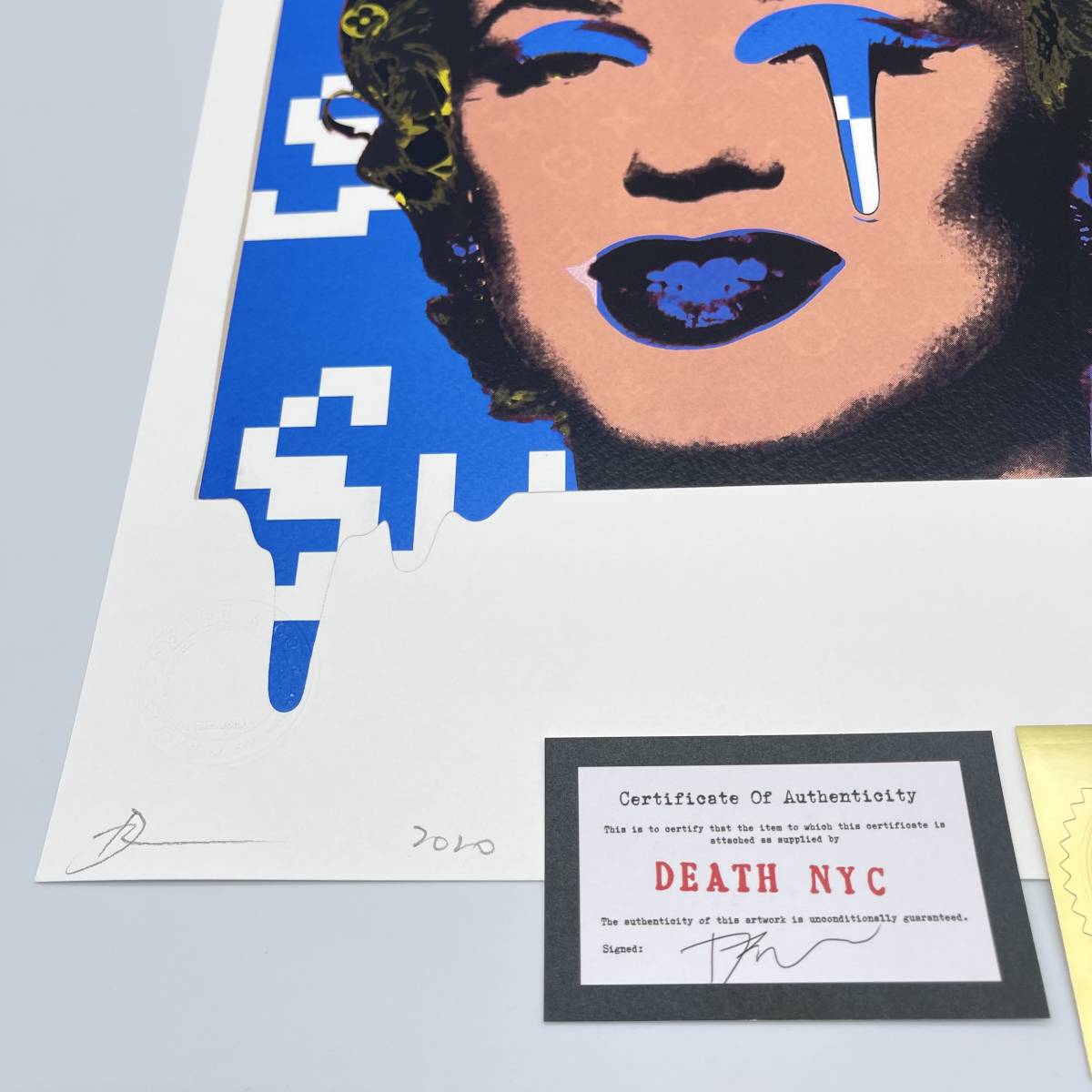 DEATH NYC 世界限定100枚 アートポスター Marilyn マリリンモンロー 