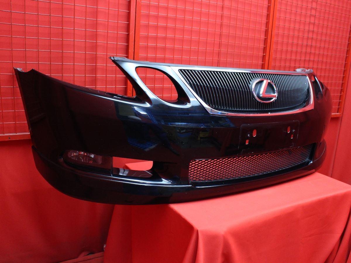 ☆LEXUS GS レクサス GS GRS191 前期 純正フロントバンパー グリル フォグランプ付き！52119-30671！！☆jaero_画像2