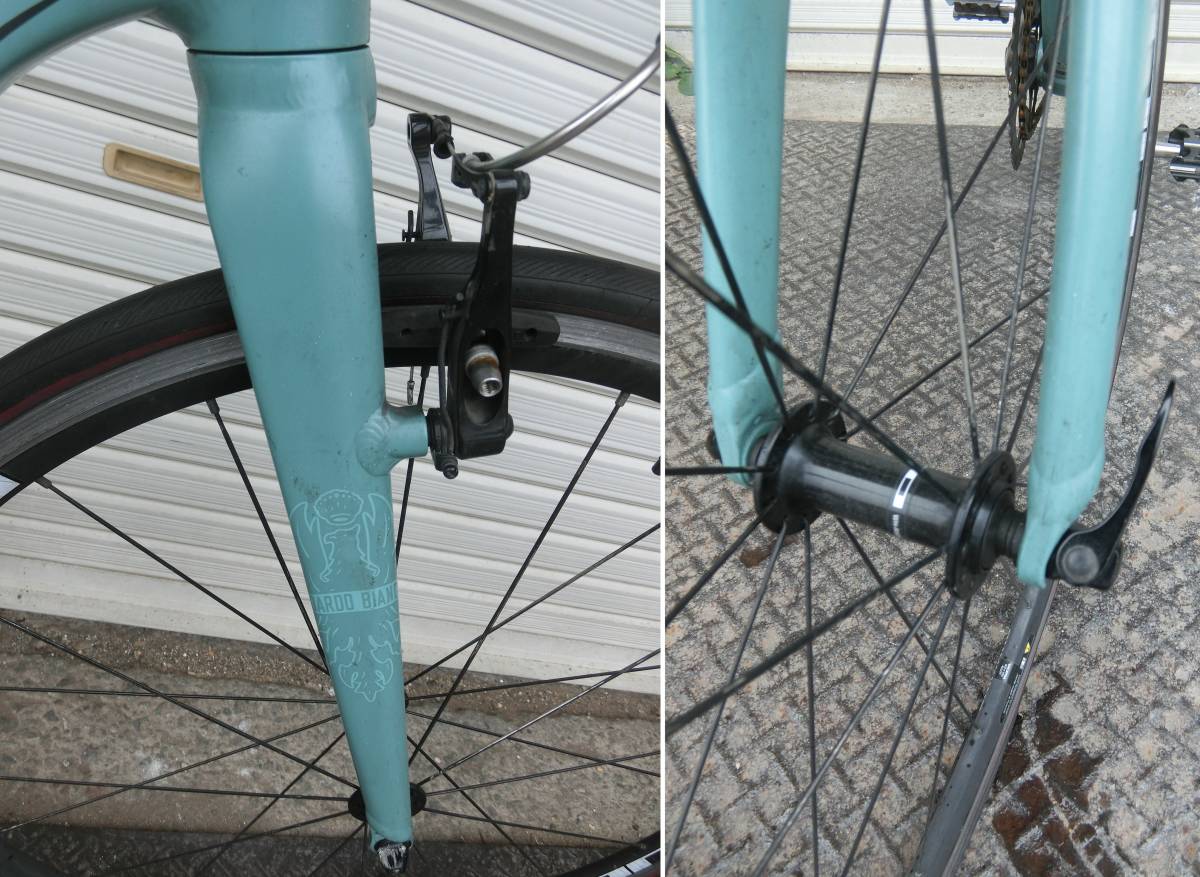 1010-588)BIANCHI ROMAII ビアンキ ローマ2 クロスバイク 自転車 部品