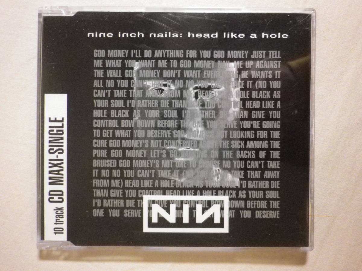 [Nine Inch Nails/Head Like A Hole(1990)](TVT RECORDS TVT 2615-2, зарубежная запись,10track, gran ji, in пыль настоящий,Trent Reznor)