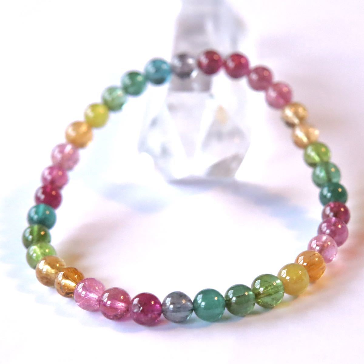  high quality most high coloring candy - color tourmaline bracele B1022-12