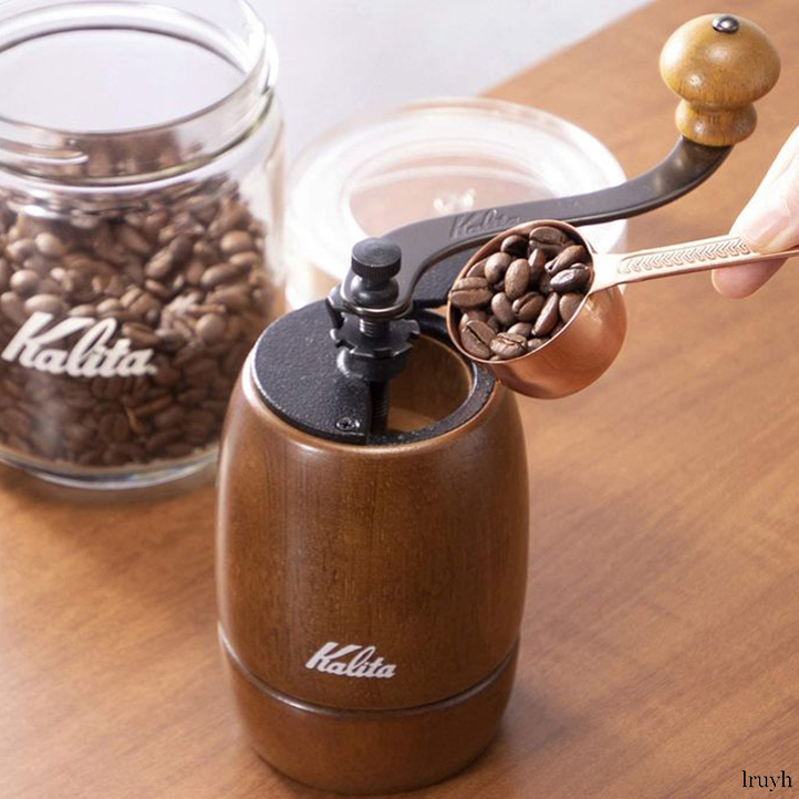 カリタ Kalita コーヒーミル 手挽き ブラウン コーヒー グラインダー 木製 おしゃれ インテリア クラシック エレガント プレゼント ギフト_画像1