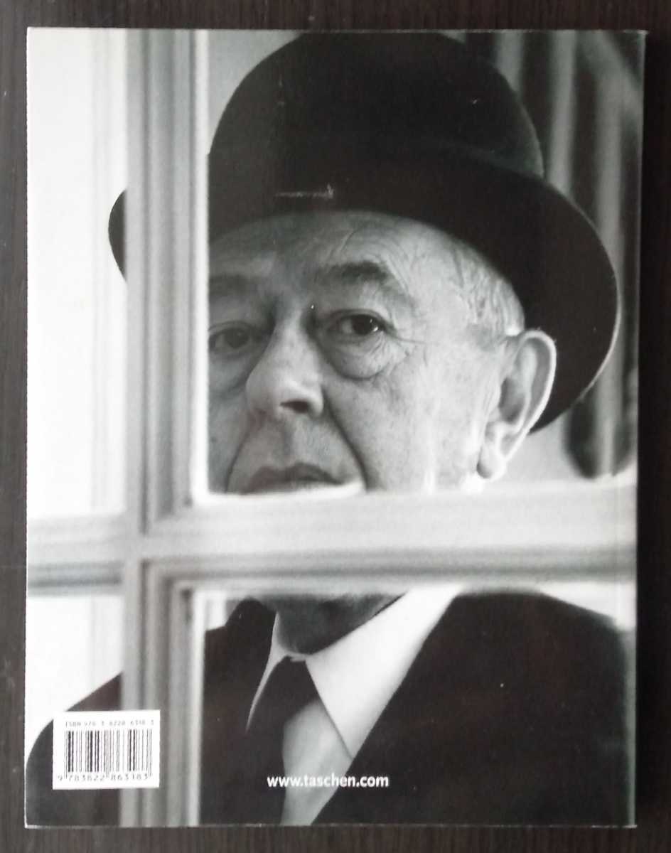 ルネ・マグリット ペーパーバック　洋書　Rene Magritte 1898-1967: Thoughts Rendered Visible Publisher: TASCHEN 公開：2000年12月_裏表紙