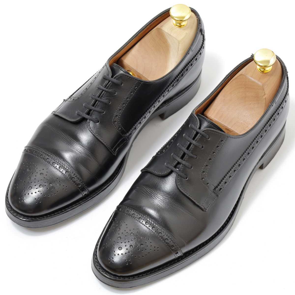 【JOHN LOBB】BARAL 6.5 E/25cm 外羽根式セミブローグ