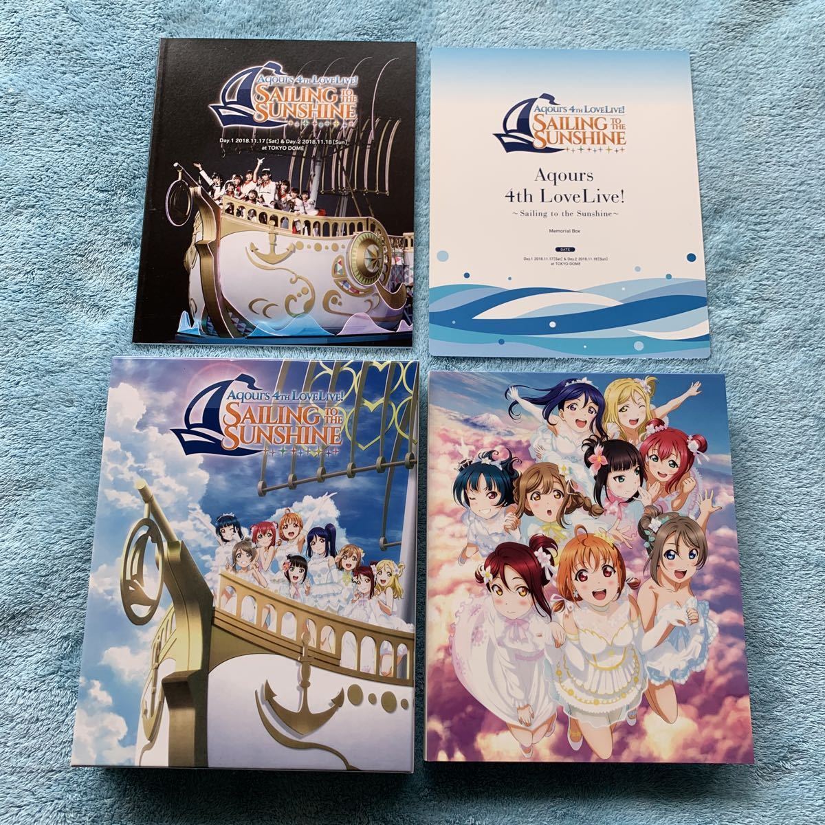 ラブライブ サンシャイン Aqours 4th Love Live Sailing to the Sunshine Blu-ray Memorial BOX おまけポストカード付き