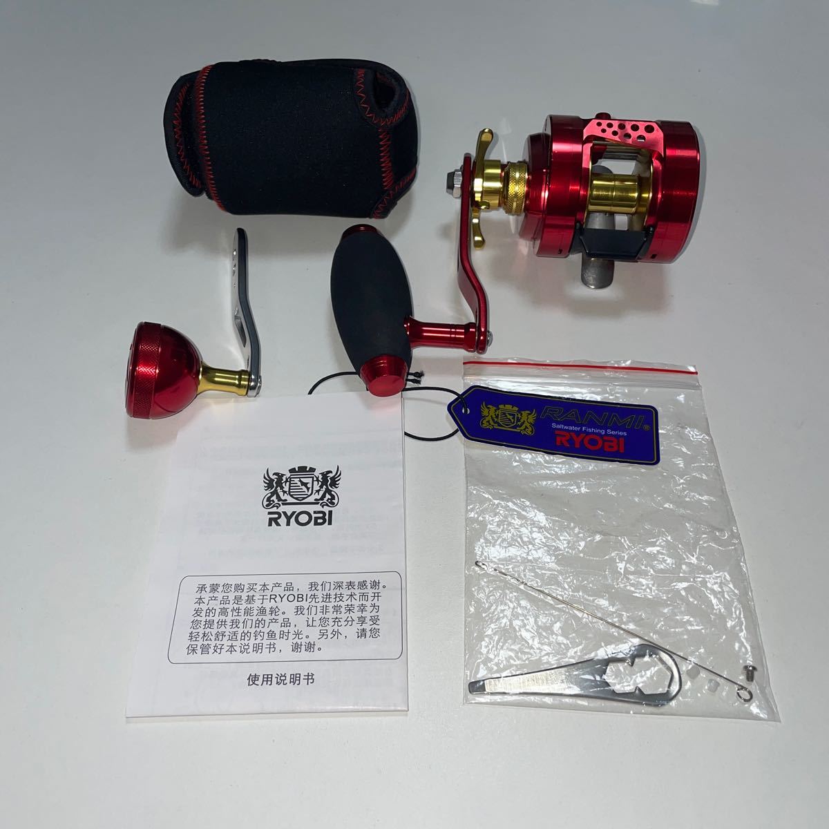 パワーハンドル付き FIGHT SHARKS RYOBI VARIUS GRの兄弟機 パワーハンドル付き FIGHT SHARKS RYOBI VARIUS GRの兄弟機
