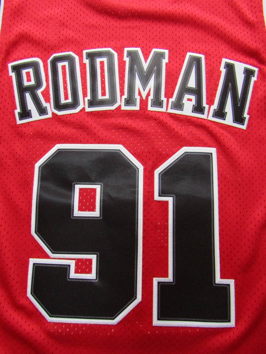 殿堂その他スポーツNBA BULLS RODMAN デニス・ロッドマン ブルズ ユニフォーム 美品