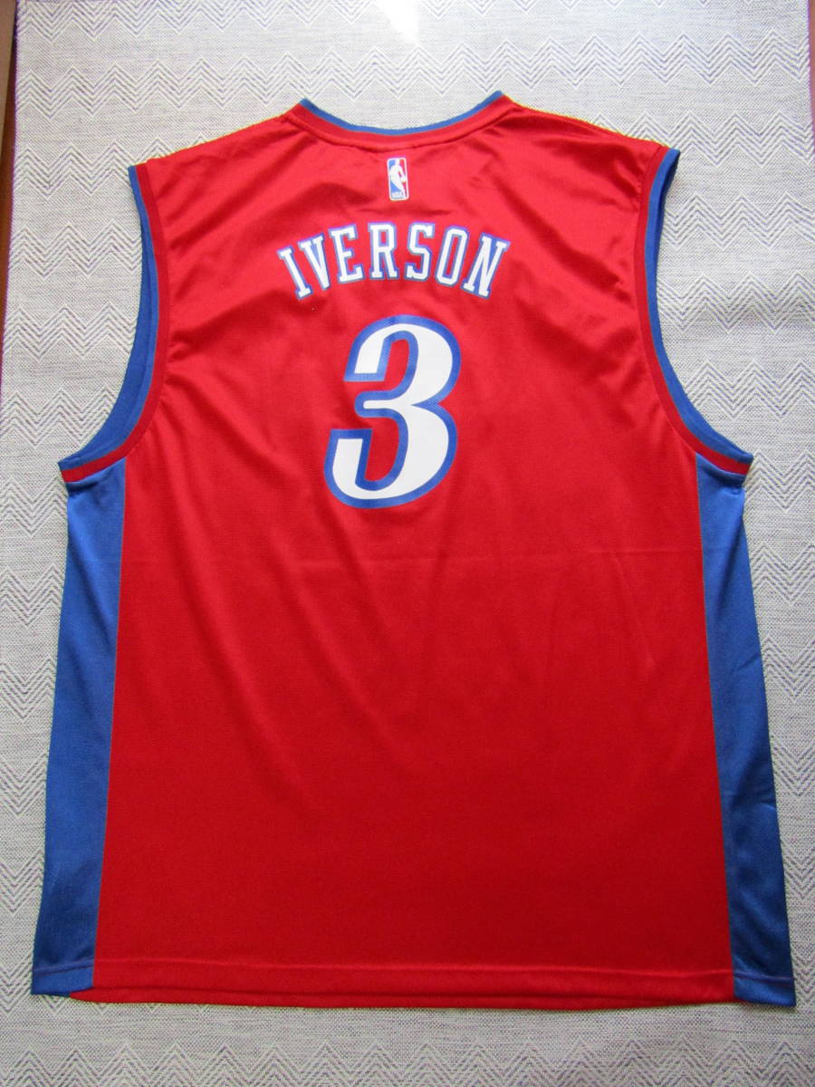 流行 セブンティ・シクサーズ #3 IVERSON 76ers アレン・アイバーソン