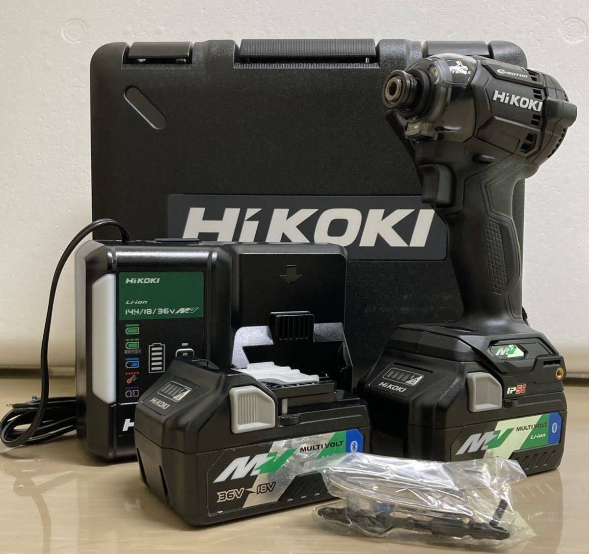 新品未使用!!HiKOKI(旧HITACHI)コードレスインパクトドライバWH36DC