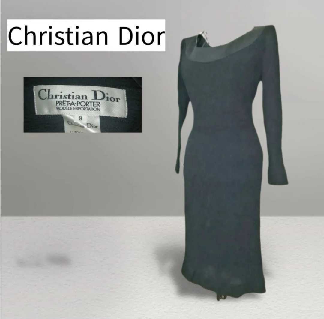 入園入学祝い 黒 Christian オケージョン Dior ロングワンピース