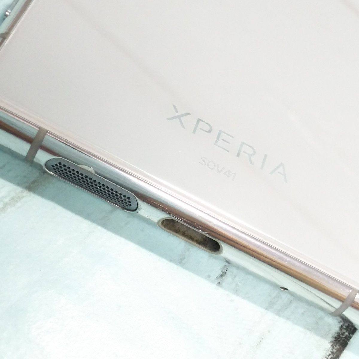 au Xperia5 SOV41 グレー 本体 白ロム SIMロック解除済み SIMフリー 823505_画像3