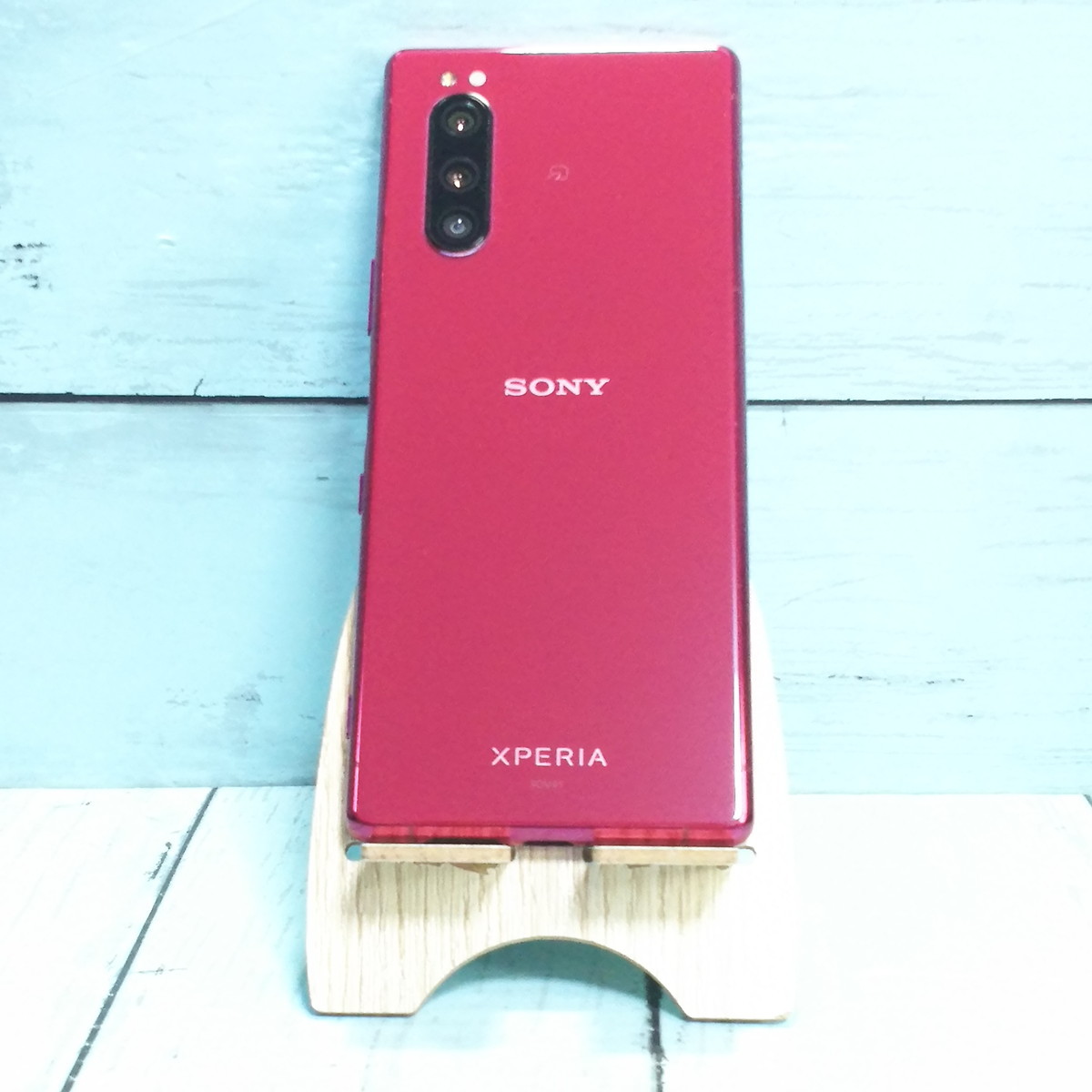 au Xperia5 SOV41 レッド 本体 白ロム SIMロック解除済み SIM au Xperia5 SOV41 レッド 本体 白ロム SIMロック解除済み SIM