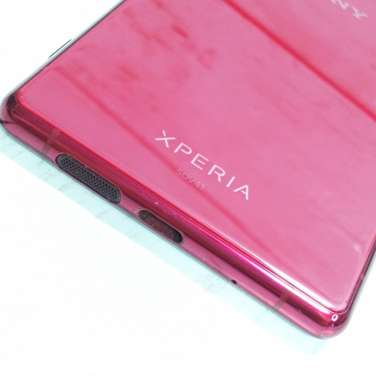 au Xperia5 SOV41 レッド 本体 白ロム SIMロック解除済み SIM au Xperia5 SOV41 レッド 本体 白ロム SIMロック解除済み SIM