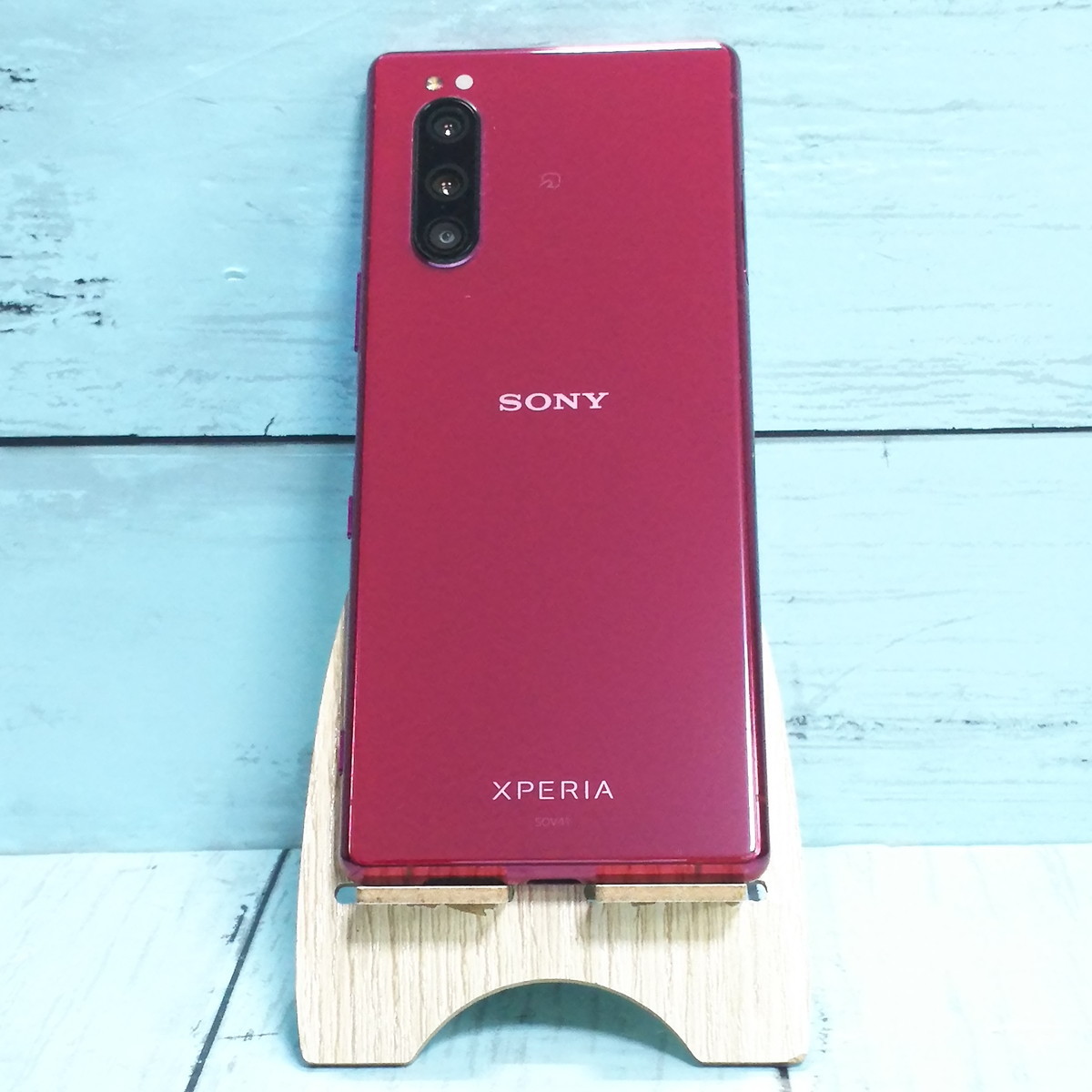au Xperia5 SOV41 レッド 本体 白ロム SIMロック解除済み SIM au Xperia5 SOV41 レッド 本体 白ロム SIMロック解除済み SIM