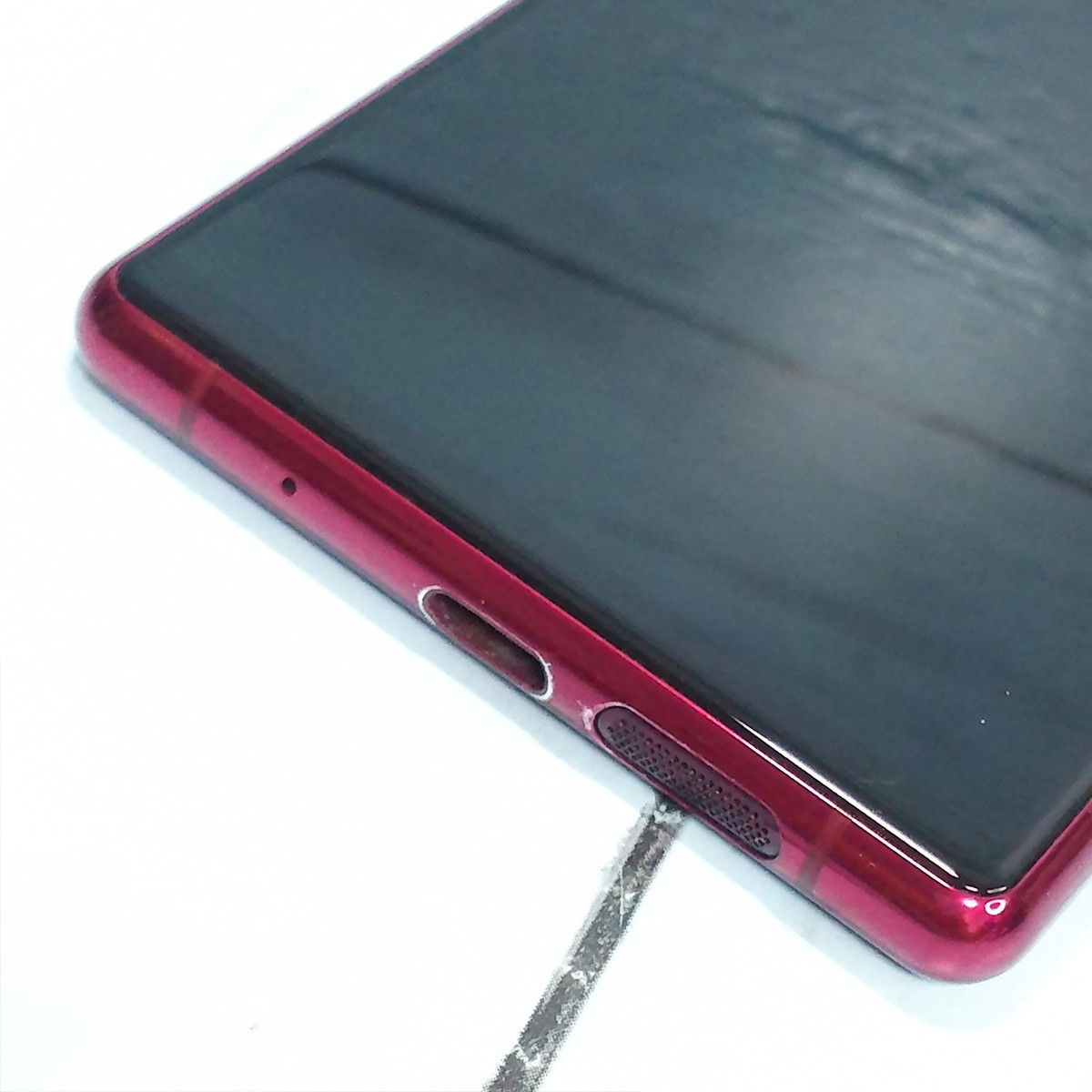 即納!最大半額!】 SOV41 Xperia5 au レッド 331854 SIMフリー SIM