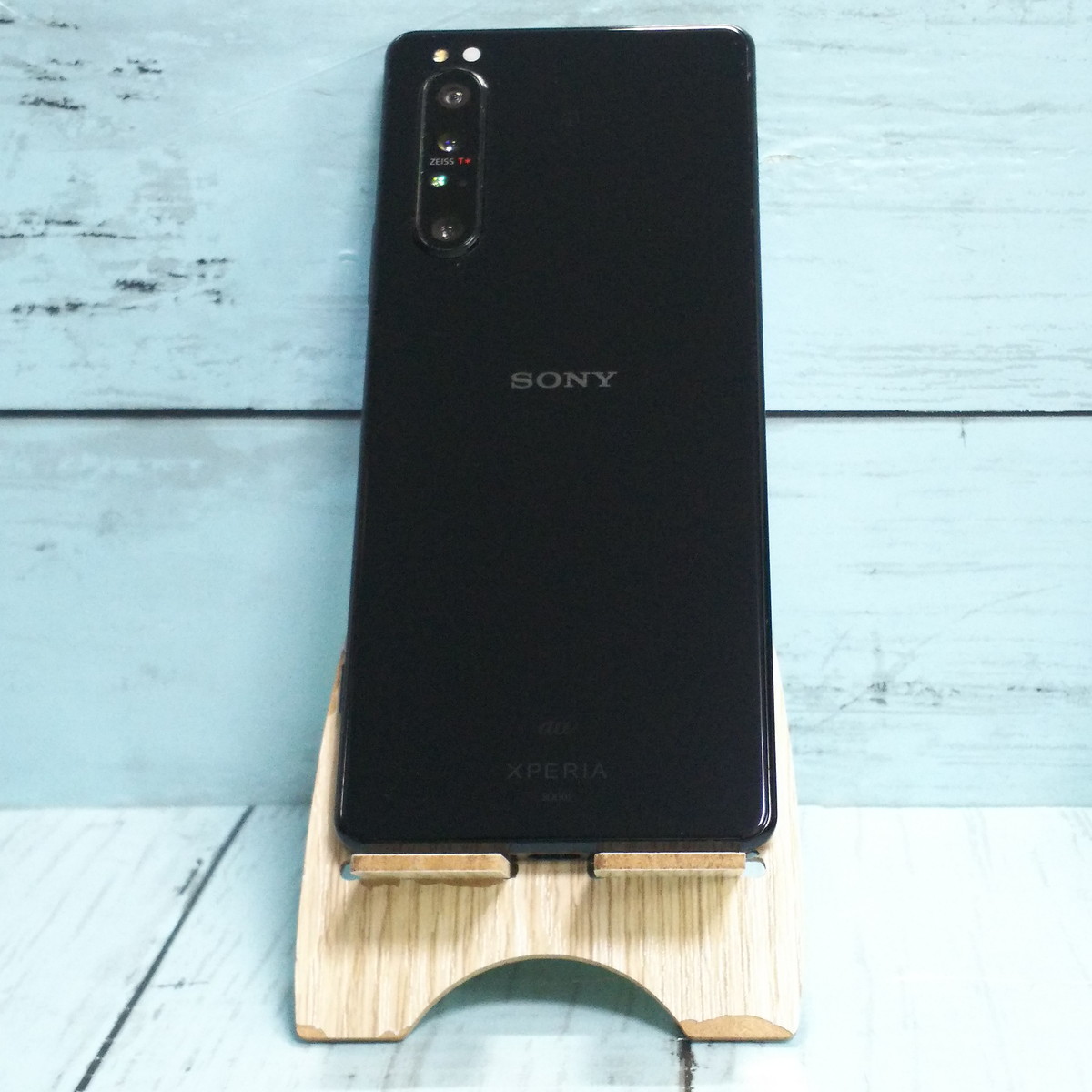 Xperia 1 II SOG01 ブラック au 本体 白ロム SIMロック解除済み SIMフリー 美品 343534_画像2