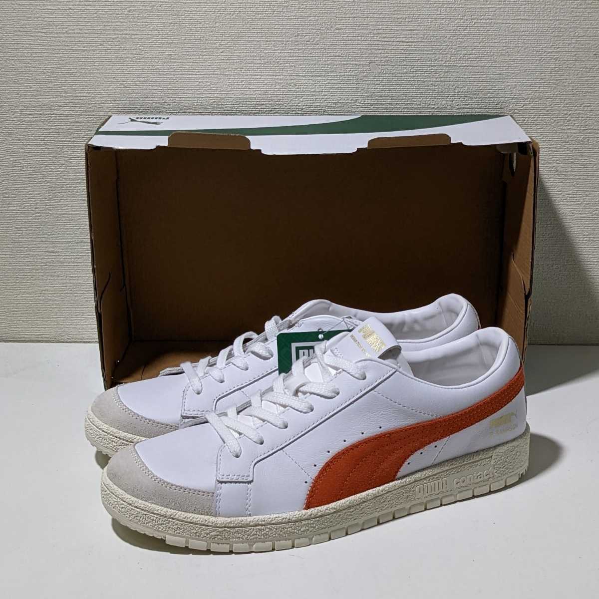 新品未使用 Puma Ralph Sampson 70 LO PRM ARC プーマ ラルフ サンプソン ホワイト オレンジ バッシュ ビンテージ 374967 03