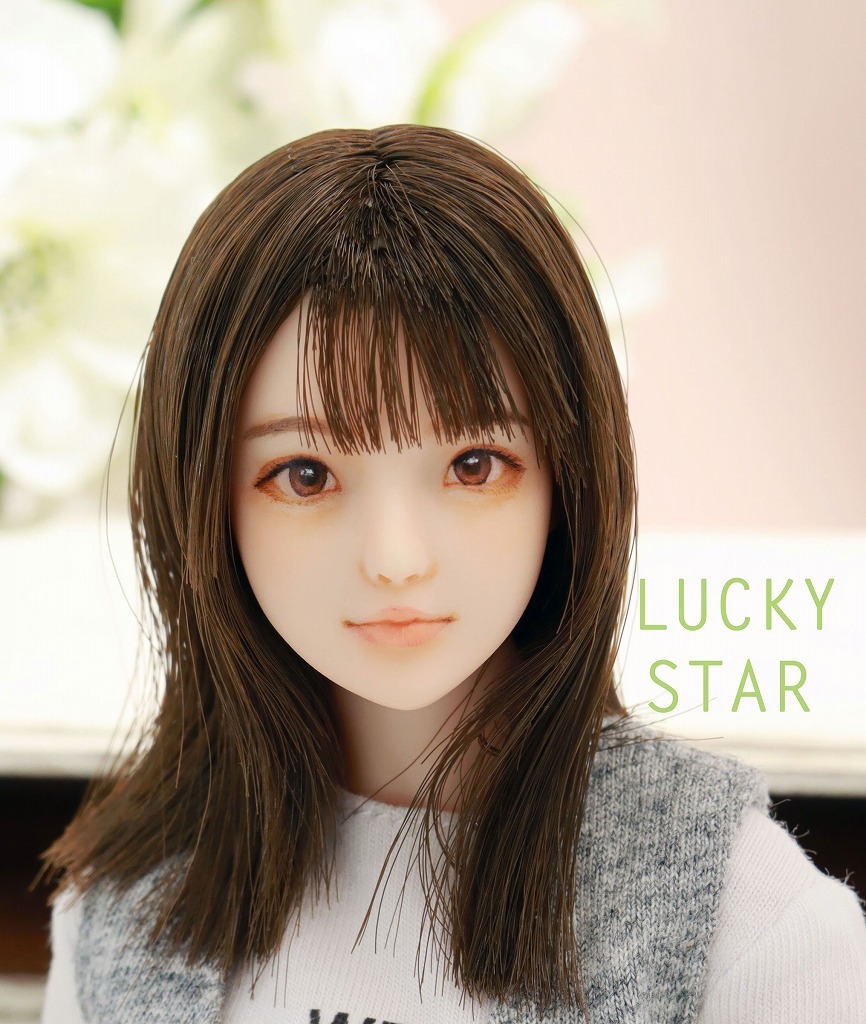Yahoo!オークション - 【LUCKY STAR】 1/6カスタムドールヘッド Yahoo!オークション - 【LUCKY STAR】 1/6カスタムドールヘッド