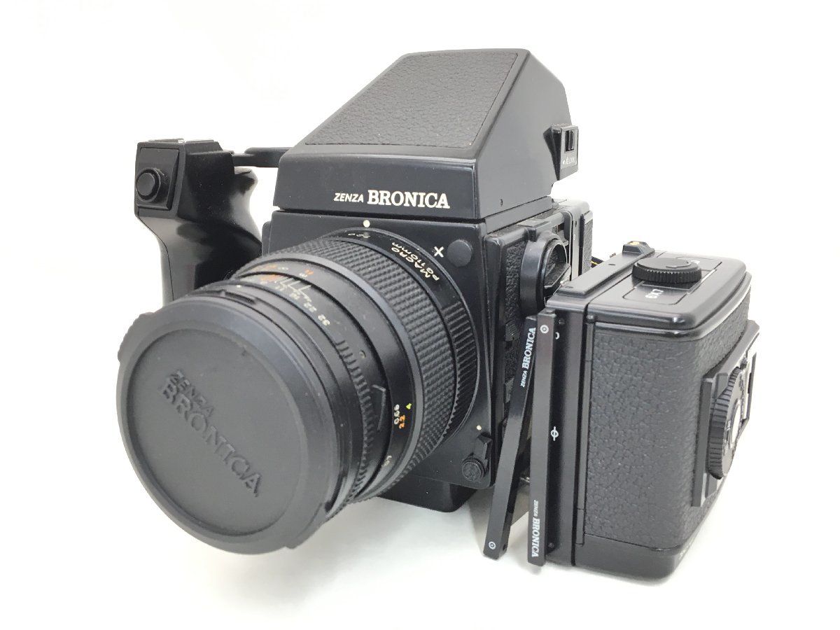 ZENZA BRONICA GS-1 6×7/MACRO ZENZANON-PG 1:4 f=110㎜ 中判カメラ