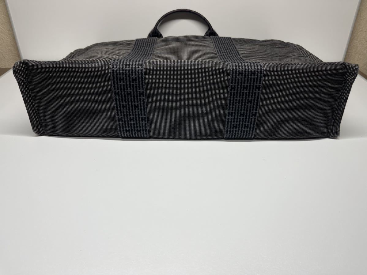 1円 スタート ① HERMES エルメス エールラインMM キャンバス