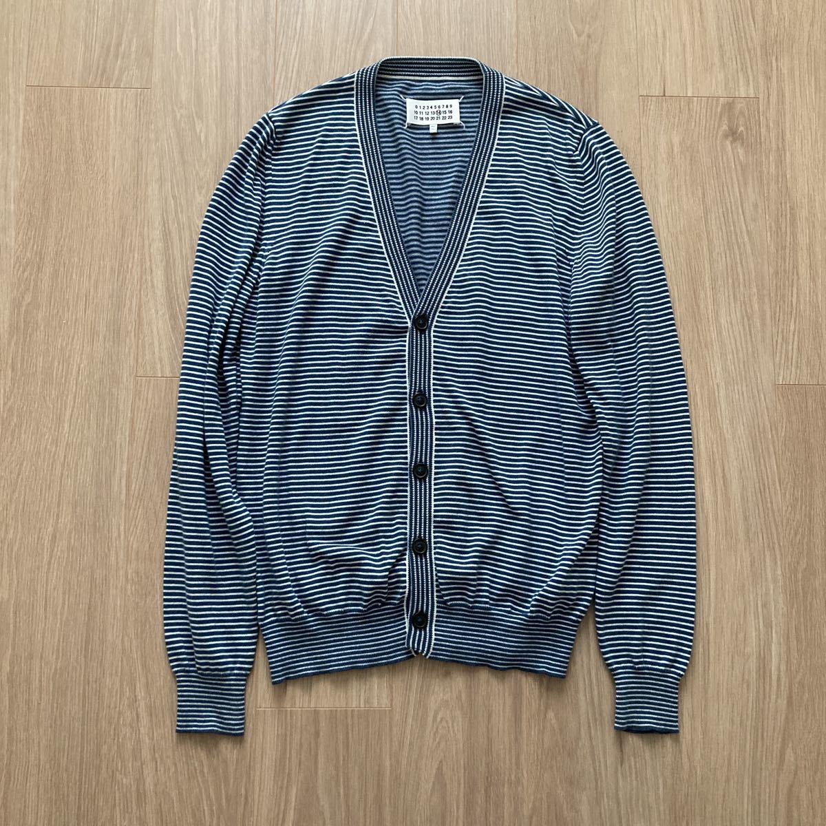 Martin Margiela マルタン マルジェラ ボーダーカーディガン M Martin Margiela マルタン マルジェラ ボーダーカーディガン M