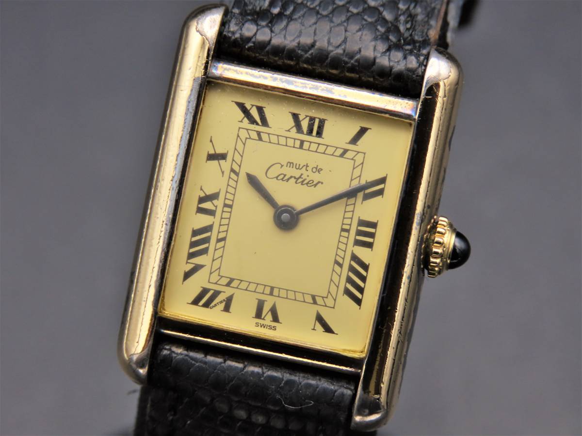 ヤフオク! - 1円~ ジャンク品 正規品 Cartier カルティエ 29...
