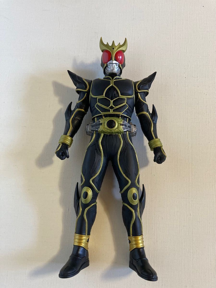 仮面ライダークウガ　アルティメットフォーム　特大フィギュア　ソフビ人形