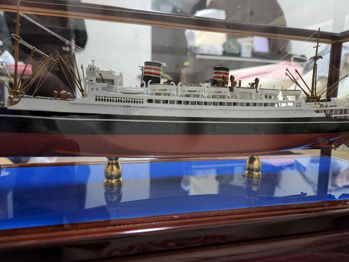 KONISHI 小西製作所 船舶模型 【客船 浅間丸 1:500】 全長 KONISHI 小西製作所 船舶模型 【客船 浅間丸 1:500】 全長