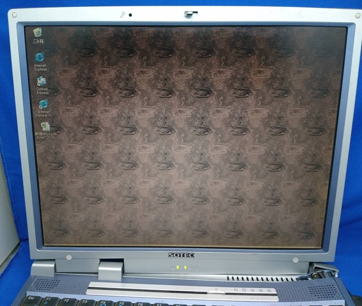 SOTEC WinBook WS3100xp WindowsXP ジャンク_画像2